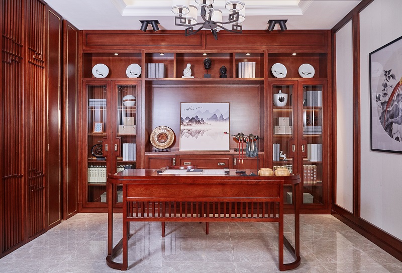 新中式展示柜
